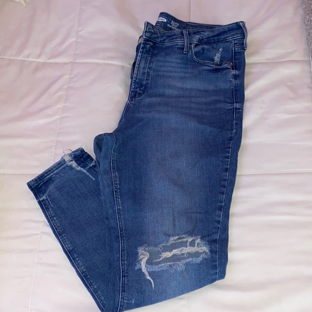 Old navy high rise jeans size 14